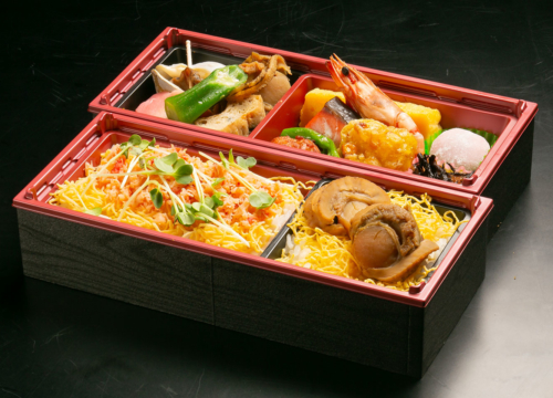 花吹弁当２段 4d3a7ac698b3e7b31c120066c68f3e